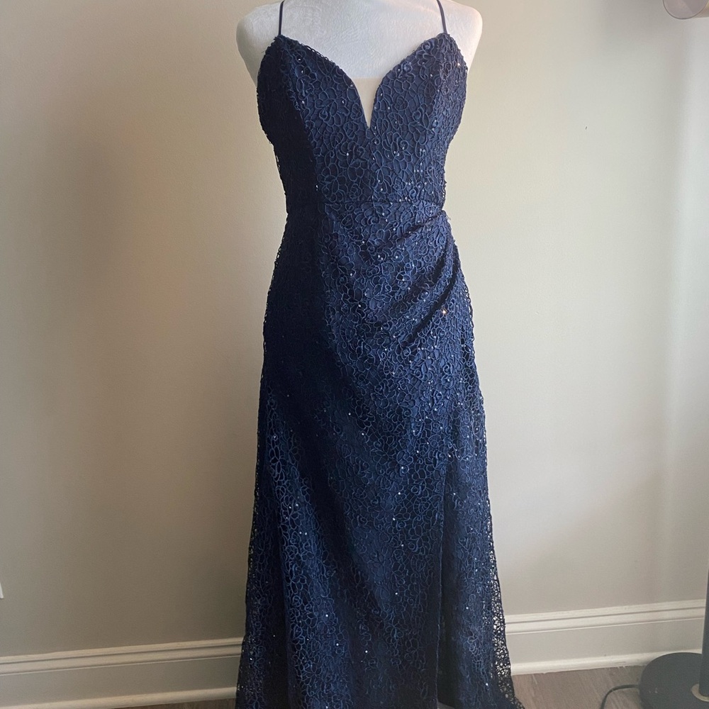 Navy formal dress